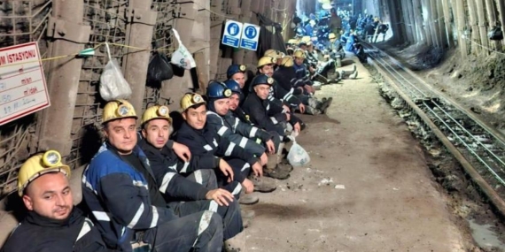 Nallıhan’da Madencilerin Eylemi, Maaş Alamayan İşçiler Seslerini Yükseltti