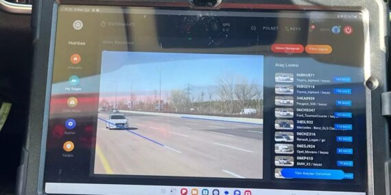 Polis yok diye aşırı hız yapanlar yandı! Yeni sistem devrede