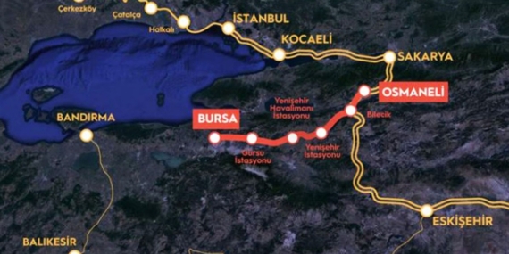 Ankara – Bursa YHT Hattı ile 2,5 Saatlik Ulaşım Dönemi Başlıyor