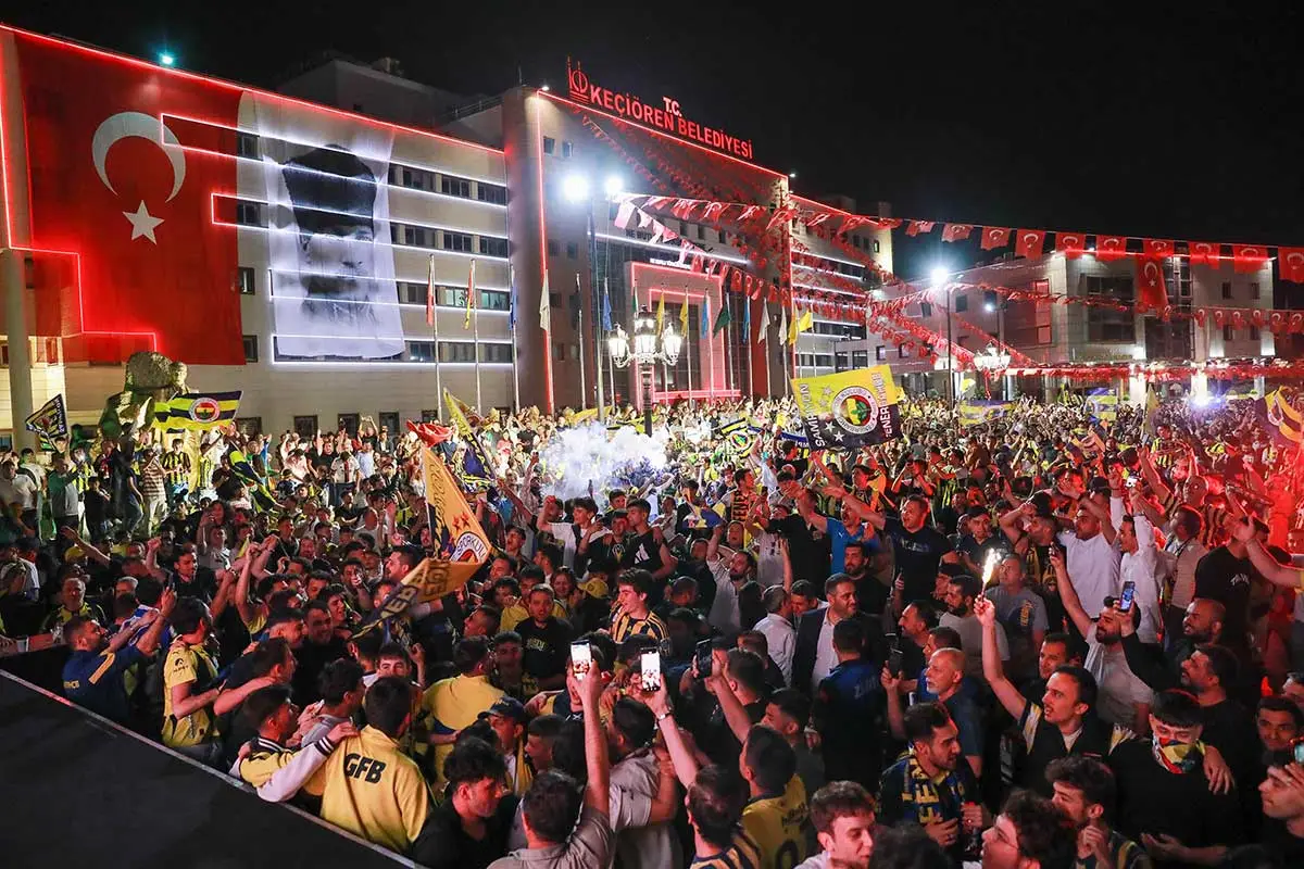 Keçiören'de Fenerbahçe Beko'nun şampiyonluk coşkusu | Ankara Masası
