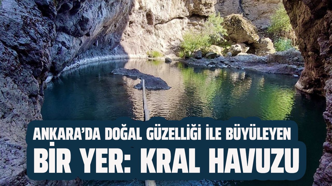 Ankara'da Doğal Güzelliğini Kaybetmemiş Bir Yer: Kral Havuzu - Polatlı Postası