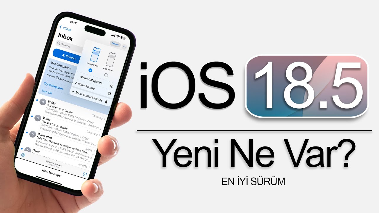 iOS 18.5 Çıktı! Tüm Yeni Özellikler