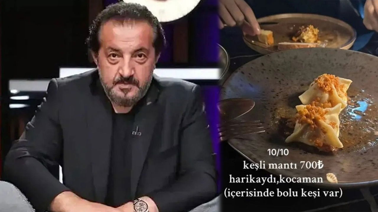Mehmet Yalçınkaya'nın restoranındaki yüksek fiyatlar sosyal medyada gündem  oldu: '2 adet' mantı 700 lira! - Son Dakika Magazin Haberleri | Cumhuriyet