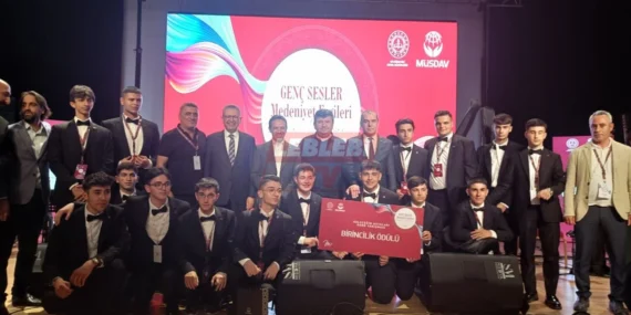 “Genç Sesler Medeniyet Ezgileri” Yarışmasında Türkiye Birincisi Oldu